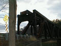 East end of bridge.
