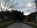 View looking west across span from the east bank.
