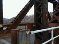 The supports for the western approach have also been cut off.