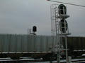 new signals at East Conway (apparently for eastbound traffic), turned aside.