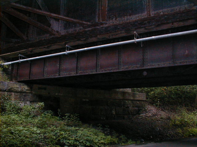 Same bridge, looking at northernmost span from under southernmost span.